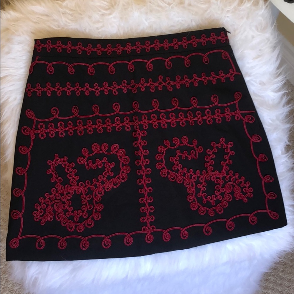🌸 Millau Designer Black & Pink Skirt🌸